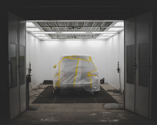 industrial vehicle paint.  auto body shop services at Steves Smart Repairs