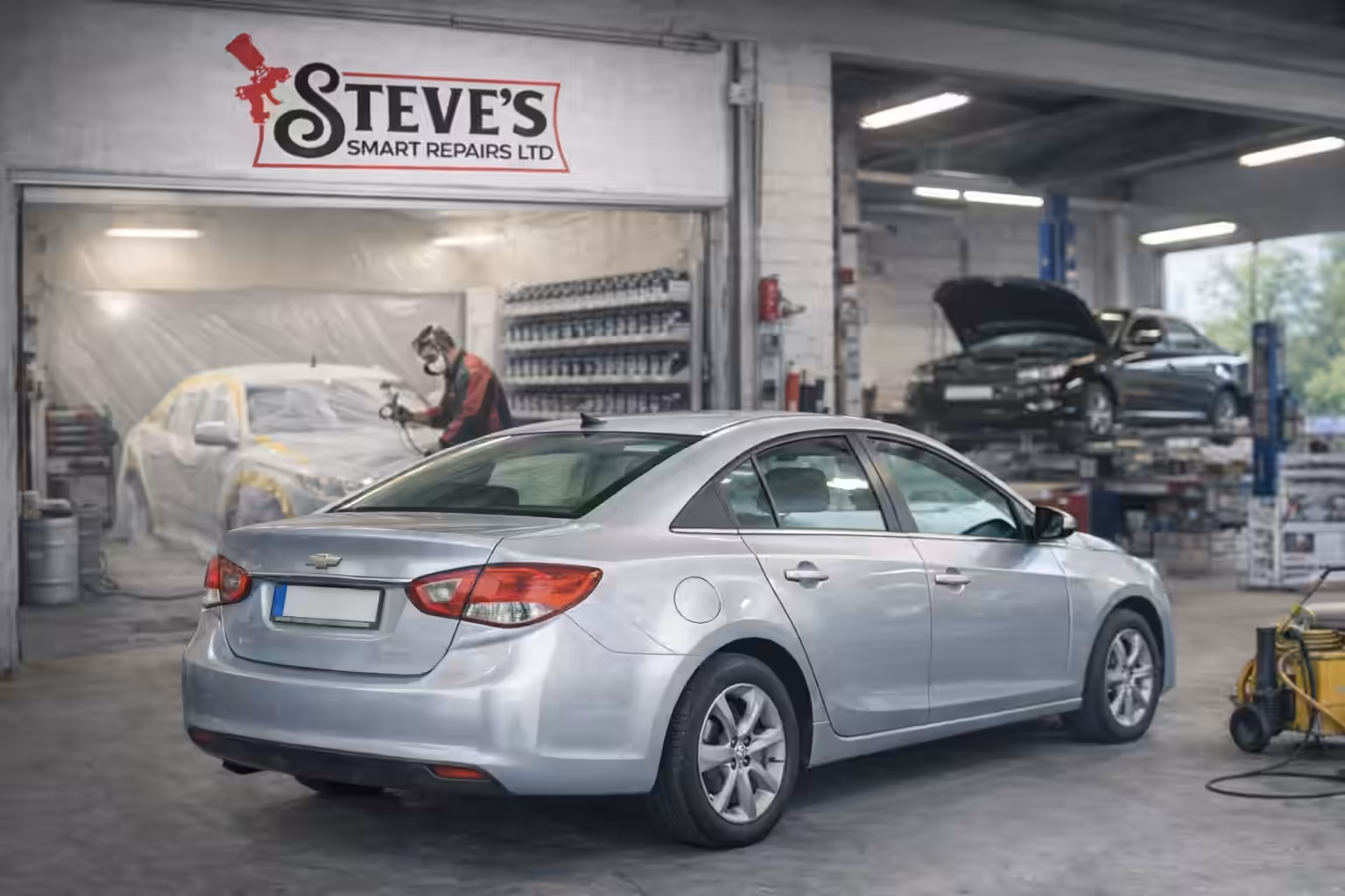 Courtesy car service for body repairs in Stoke-on-Trent
