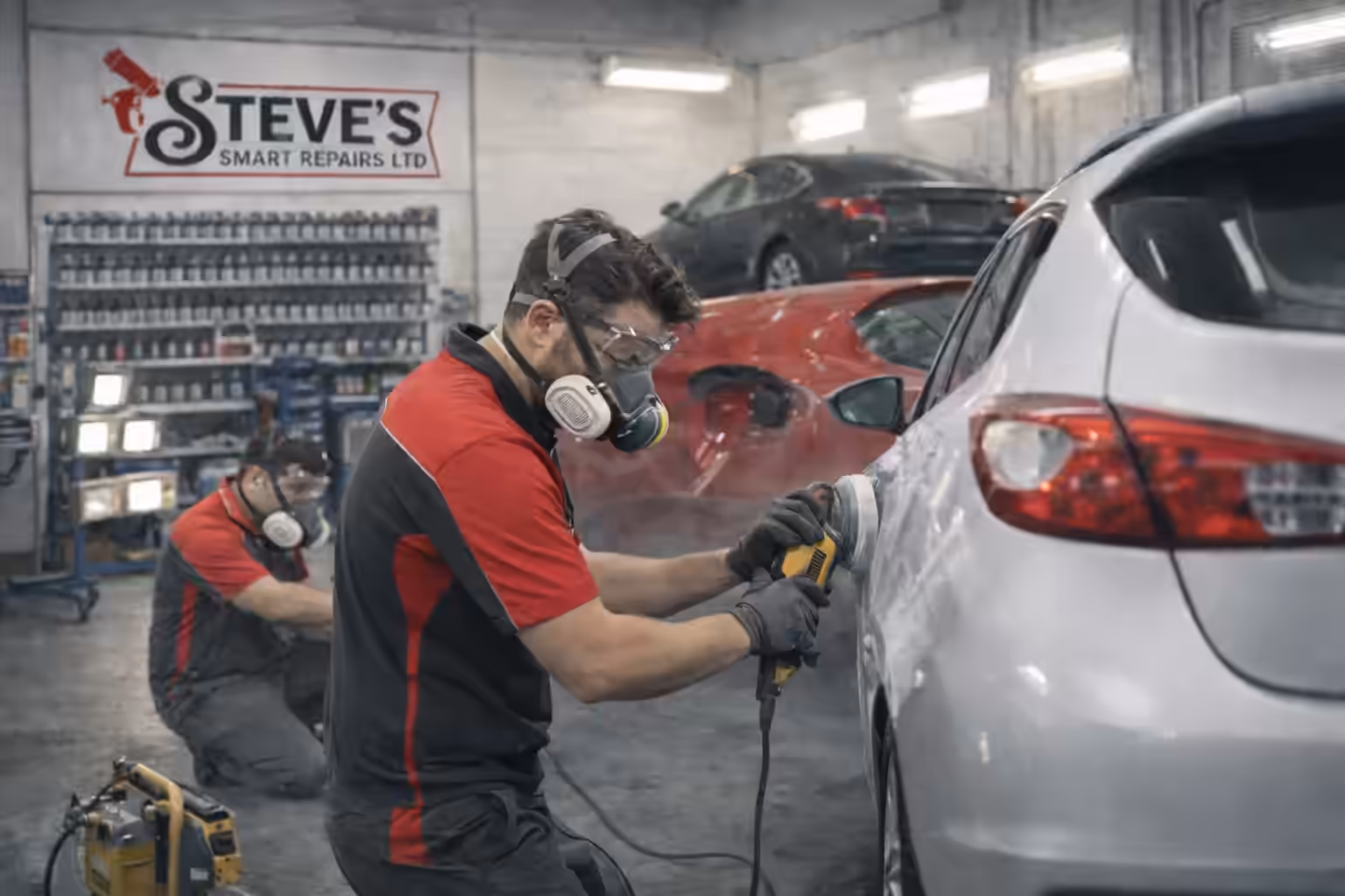 Vehicle body repair specialists at Steve’s Smart Repairs in Stoke-on-Trent